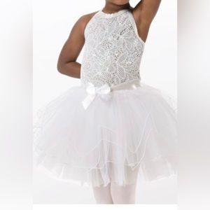 Weissman Recital Costume. “angel” Xs.
